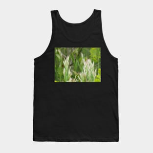 Painted grass Tank Top